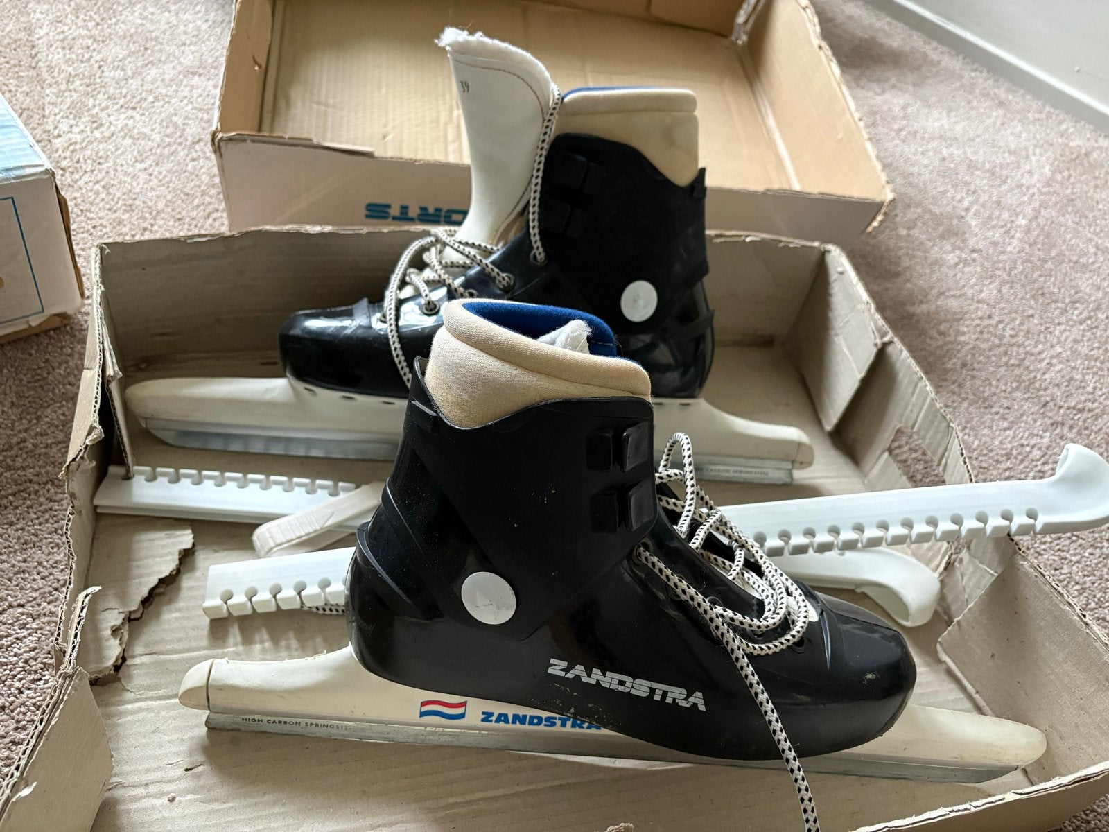 Zandstra schaatsen maat 39 - weinig gebruikt, Ophalen of Verzenden, Gebruikt, Zandstra