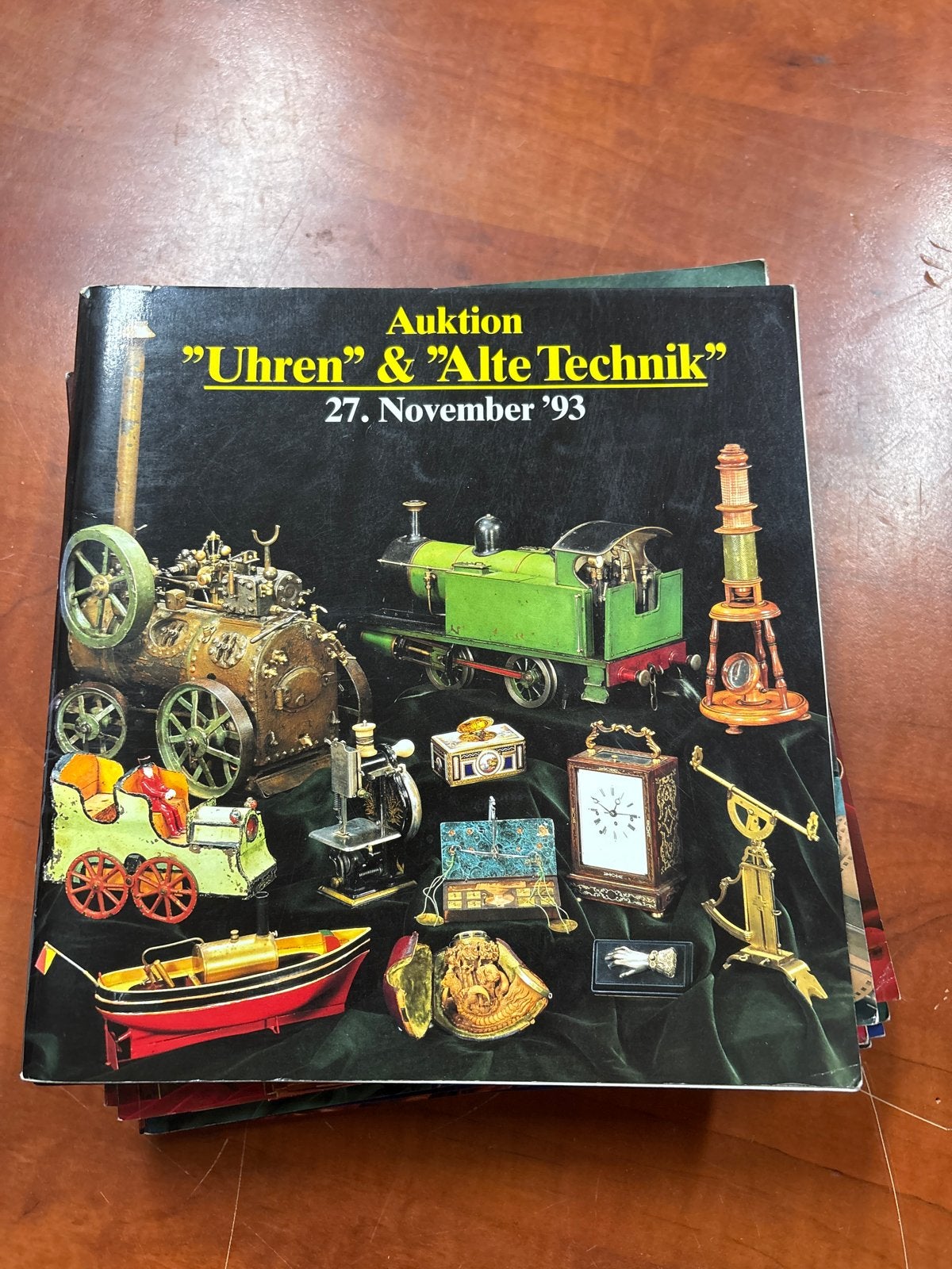 Auktionscatalogus "Uhren" & "Alte Technik" 27. November '93, Boeken, Techniek, Ophalen of Verzenden, Gelezen, Overige onderwerpen