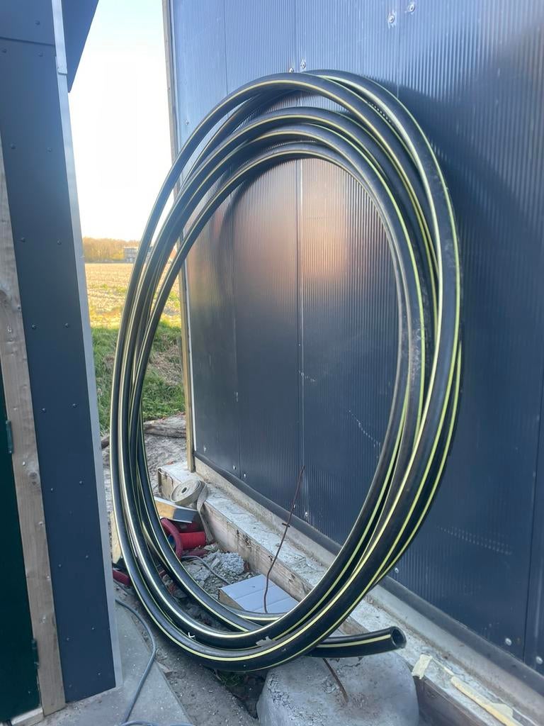 Pe leiding gas 63x5,8 mm, Ophalen