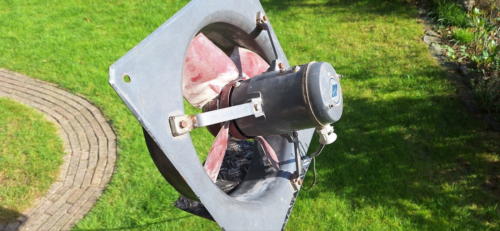 Stal multifan Ventilator, Doe-het-zelf en Verbouw, Ophalen, Gebruikt, Elektromotor, Minder dan 1400 rpm