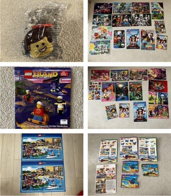 LEGO Posters, Happy Meal spel, Magazines, Handleiding, Ophalen of Verzenden, Zo goed als nieuw, Inclusief instructies