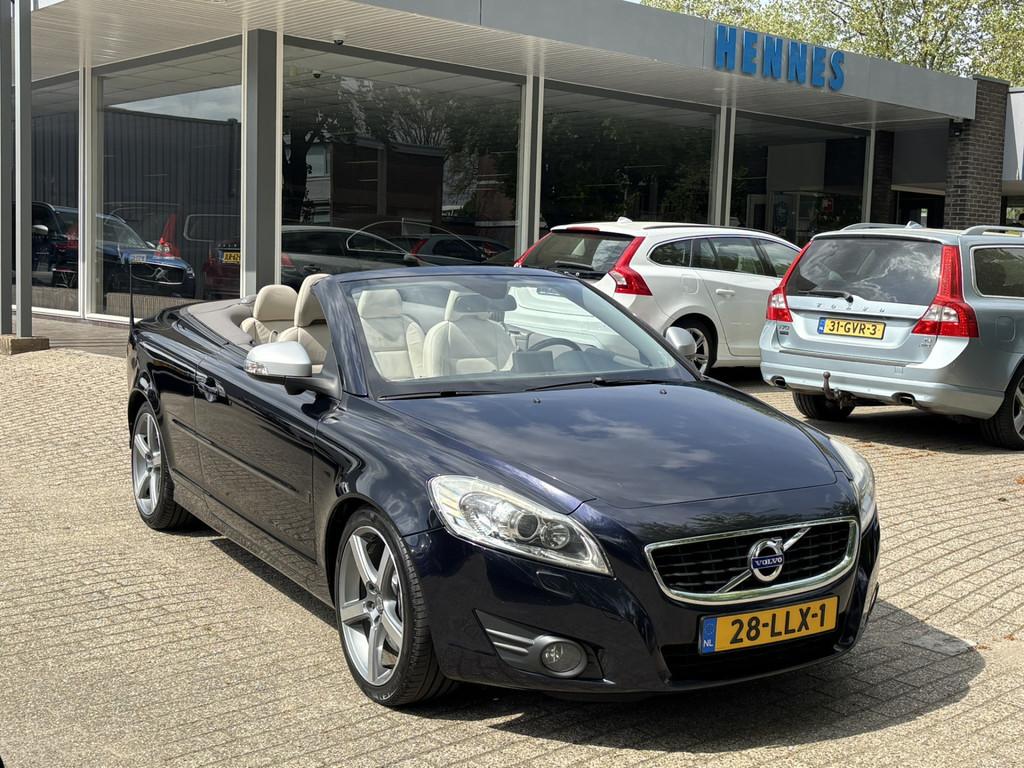 Volvo C70 Convertible 2.4i Intro Edition Koprevisie LPG BLIS, Auto's, C70, Gebruikt, Beige, Cabriolet