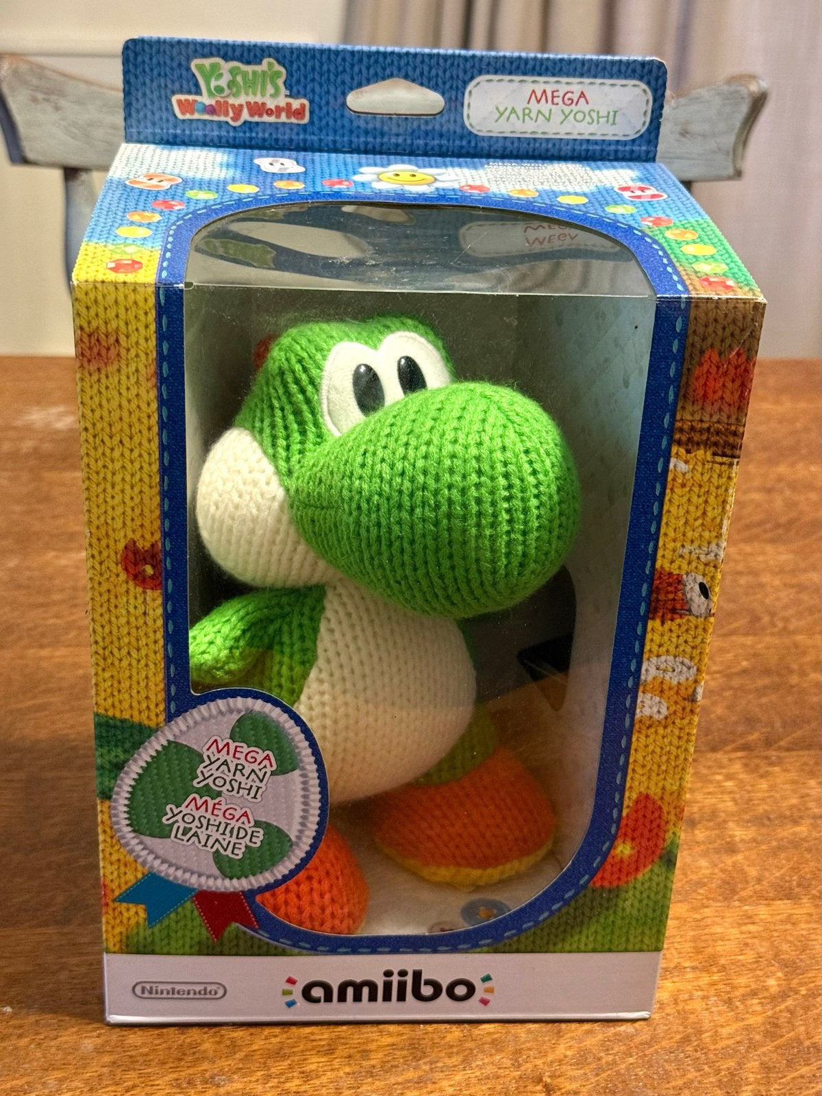 Amiibo Yarn Yoshi - Mega Yarn Yoshi in perfecte staat, Ophalen of Verzenden, Zo goed als nieuw