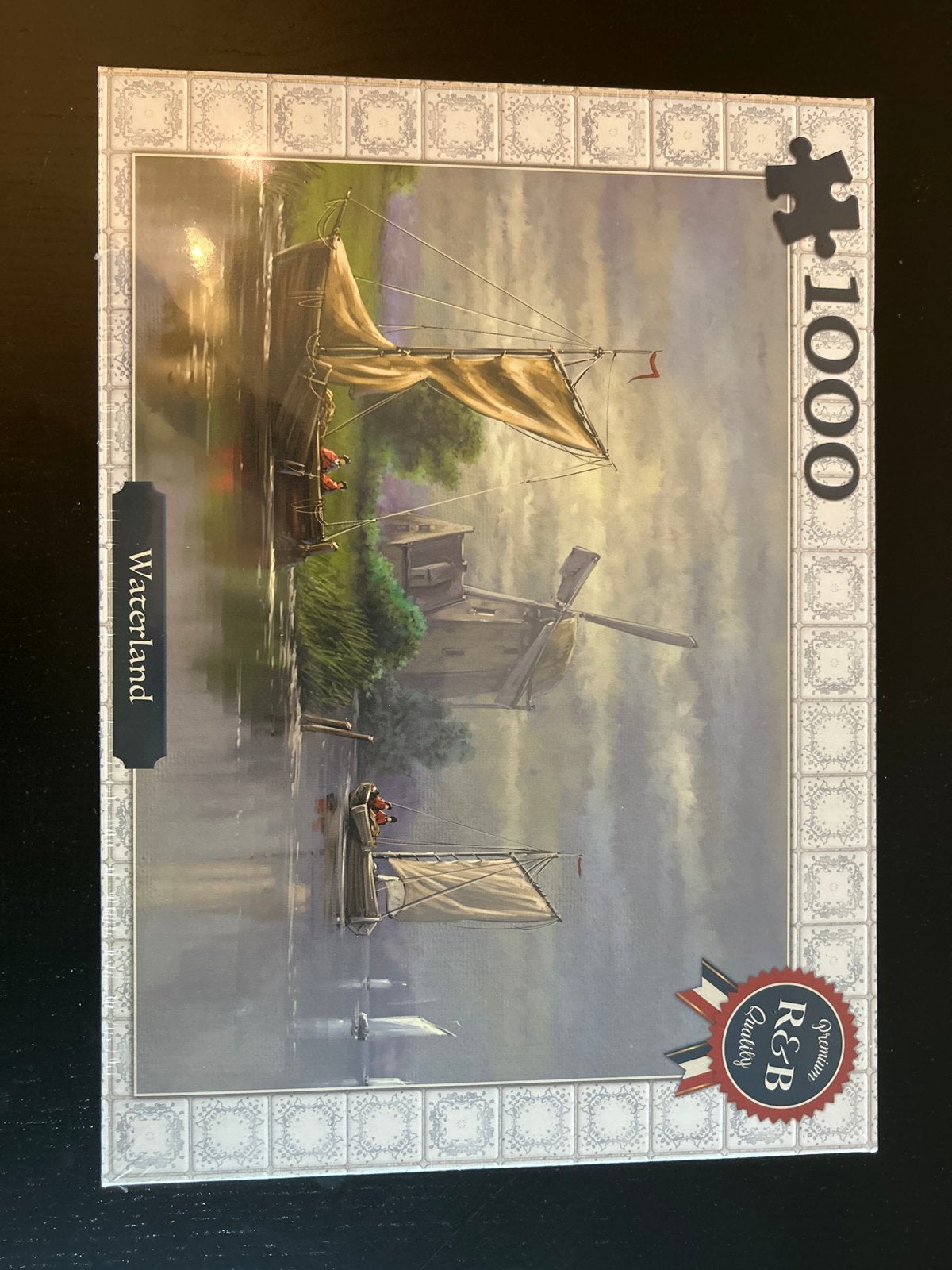 Waterland Puzzel 1000 Stukjes - Nieuw in Verpakking, Ophalen, 500 t/m 1500 stukjes, Nieuw, Legpuzzel