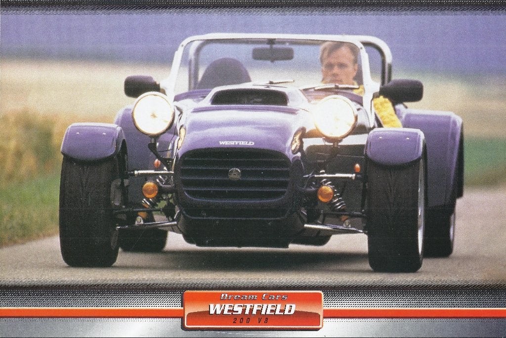 Ma483 foto dream car westfield 200 v8, Ophalen of Verzenden, 1980 tot heden, Zo goed als nieuw, Overige onderwerpen