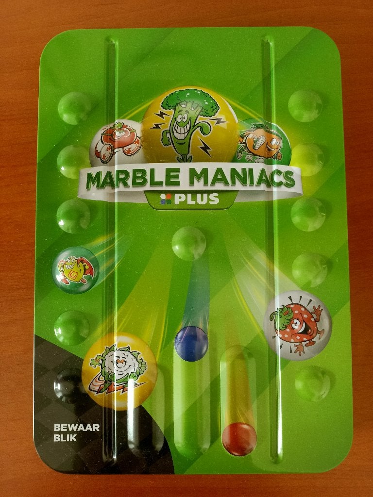 Marble Maniacs knikkers van Plus - compleet, Verzamelen, Plus, Ophalen