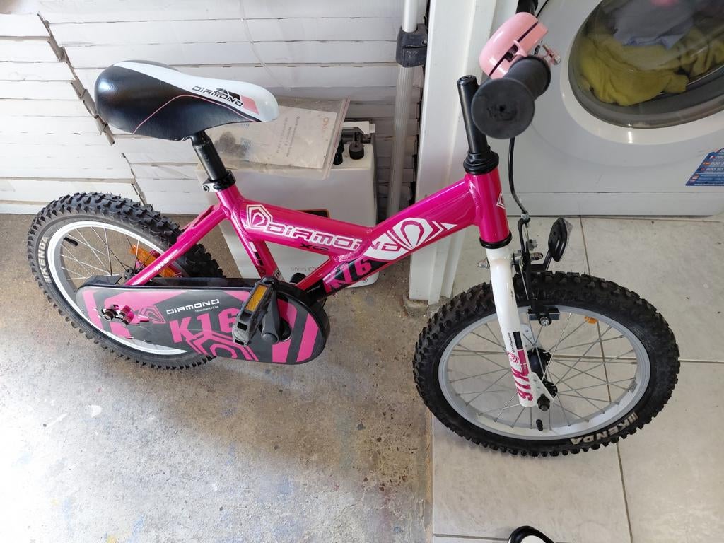 Meisjesfiets, Ophalen, Gebruikt, 16 tot 20 inch