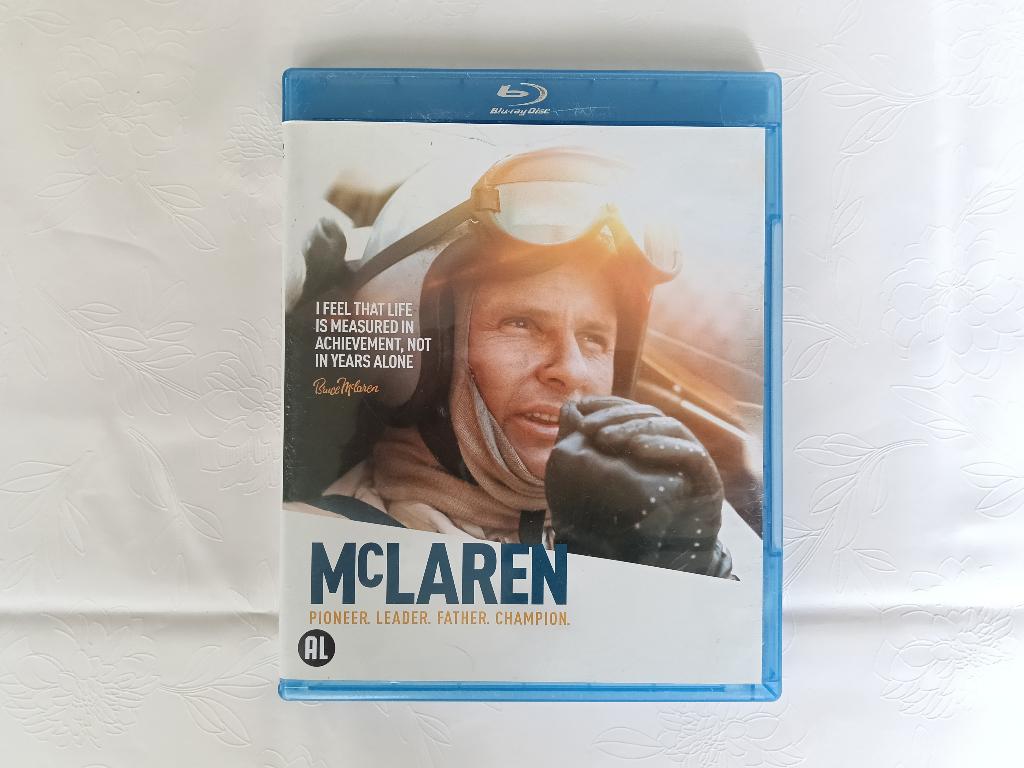 Blu-ray disc McLaren Pioneer Leader Father Champion, Ophalen of Verzenden, Gebruikt