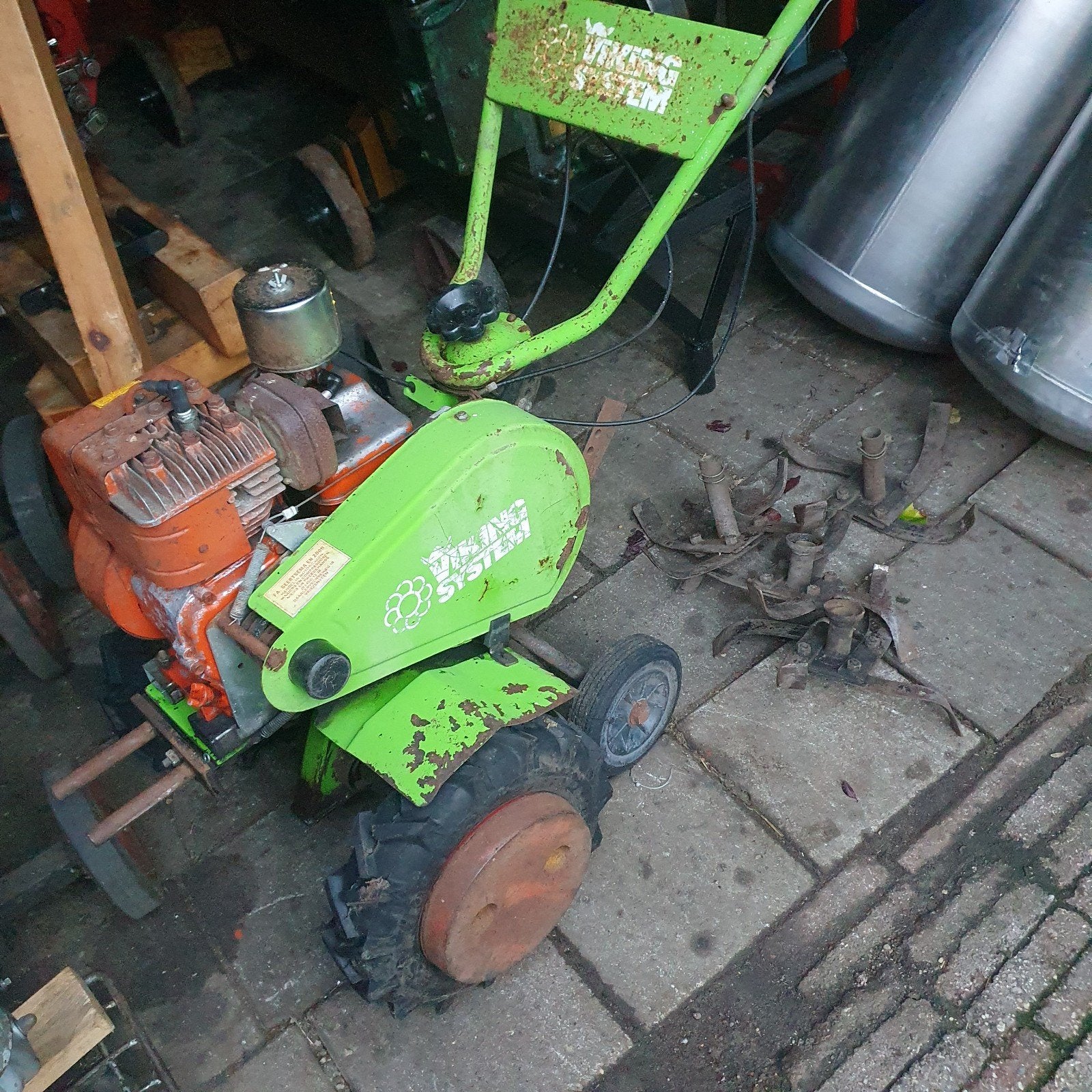 te koop aangeboden viking tuinfrees, Ophalen, Gebruikt