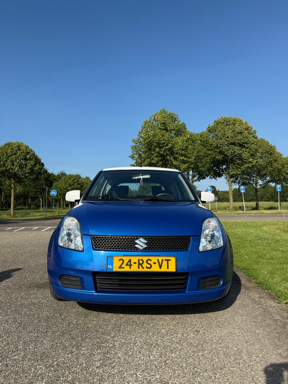 Suzuki Swift 1.3 3D 2005 Blauw, Auto's, Suzuki, Particulier, Swift, Benzine, C, Hatchback, Handgeschakeld, Origineel Nederlands