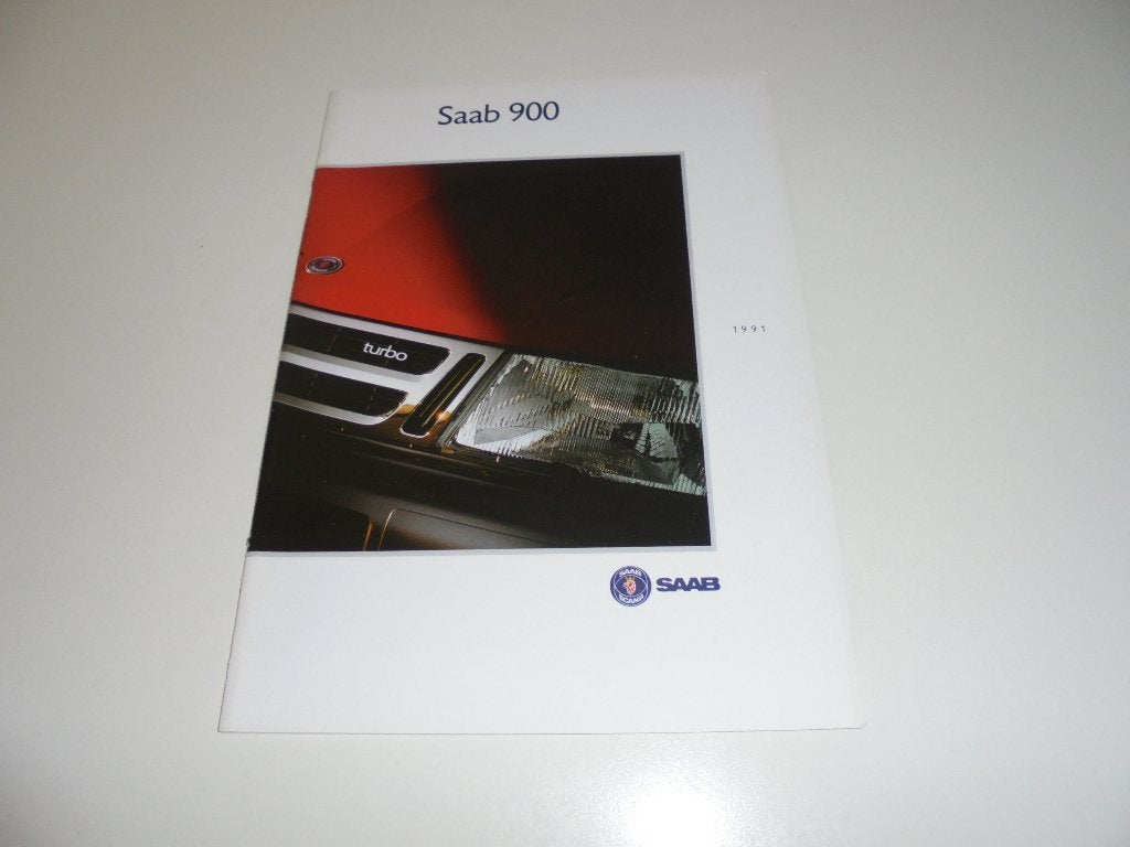 brochure Saab 900 modellen 1991, Boeken, Ophalen of Verzenden, Nieuw, Overige merken