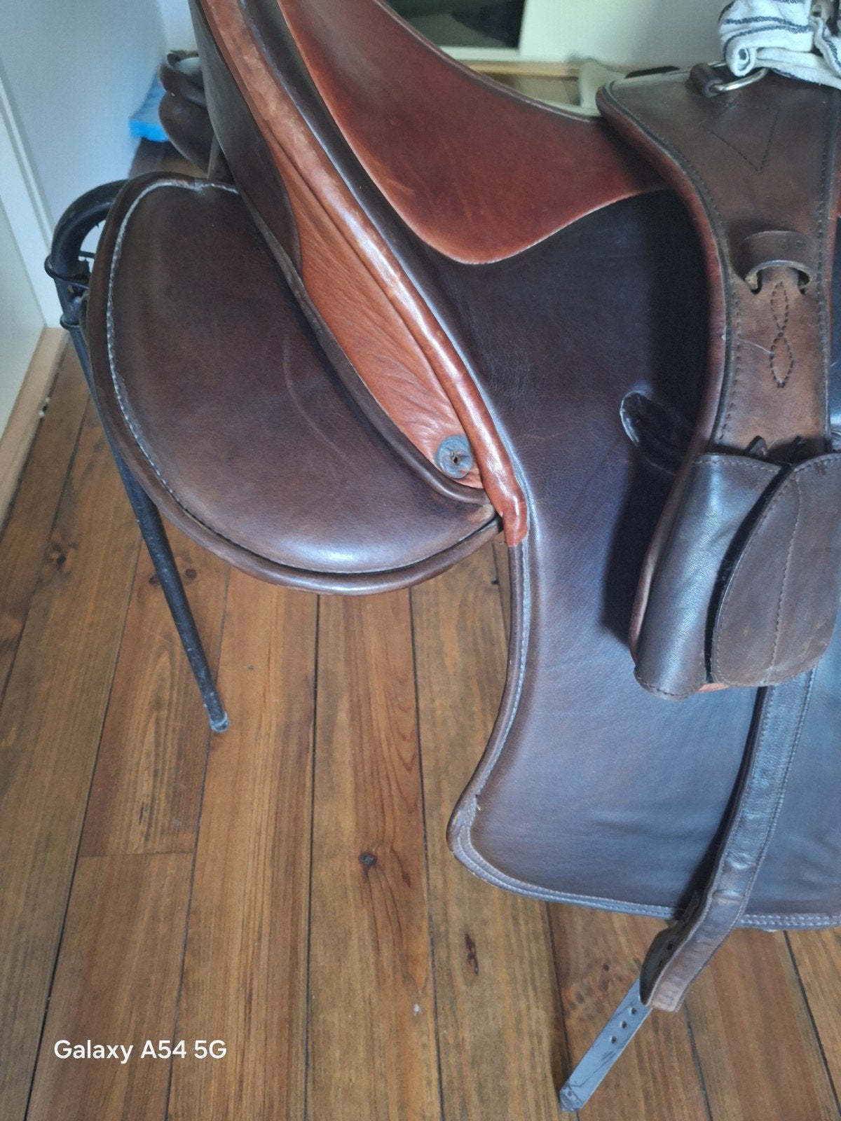 Signum zadel 17.5 inch, Dieren en Toebehoren, Ophalen, Dressuur