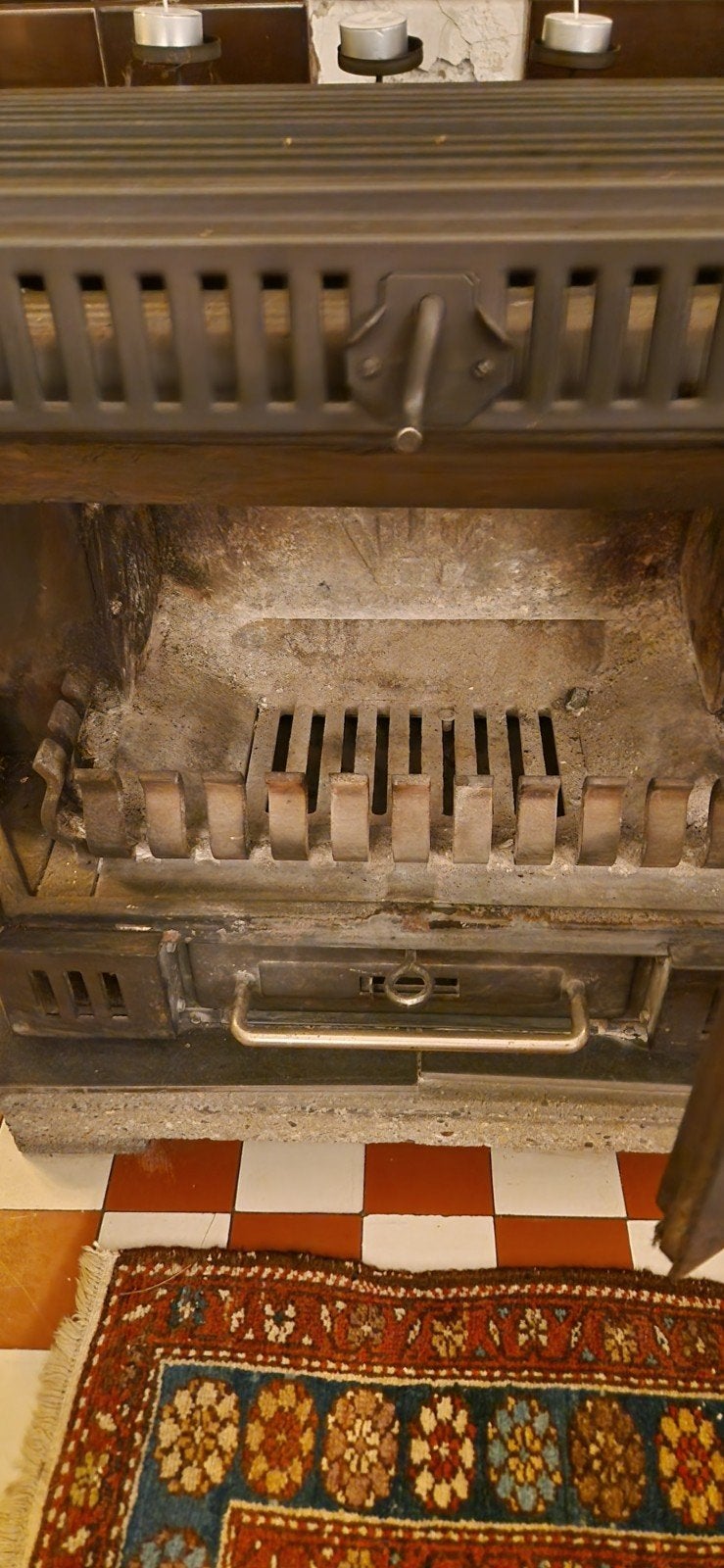 Houtkachel zwart, Ophalen, Gebruikt, Hout, Vrijstaand