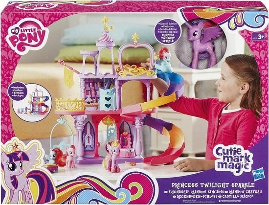 My Little Pony Twilight Sparkle's Regenboog Kasteel speelset, Ophalen of Verzenden, Nieuw