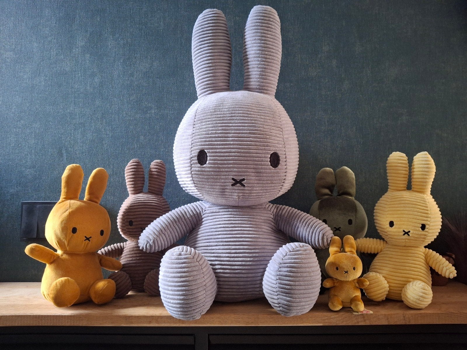 Set Nijntje Knuffels, Overige merken, Grijs, Konijn, Nijntje