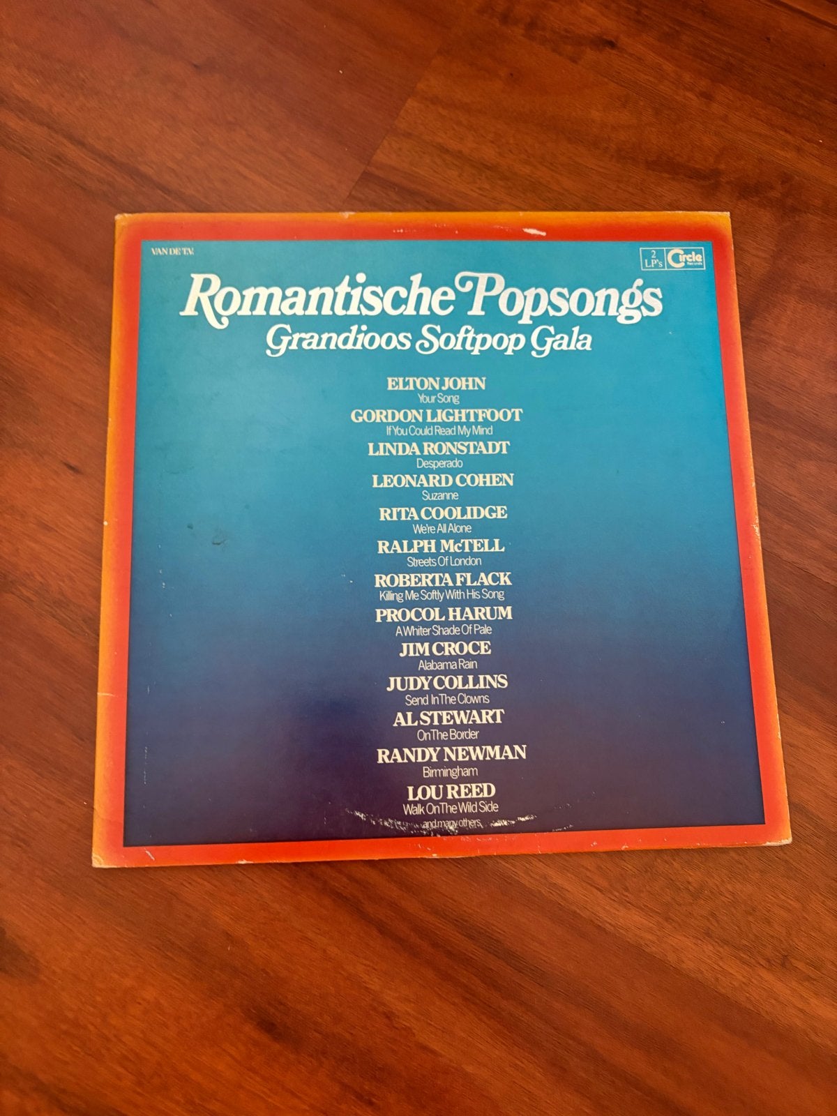 Romantische Popsongs Grandioos Softpop Gala LP, Cd's en Dvd's, Vinyl | Pop, Gebruikt, Ophalen of Verzenden, 1970 - 1979, Complilatie