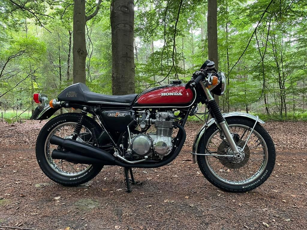Honda CB 500 four. K2 1977, Motoren, 4 cilinders, 500 cc
