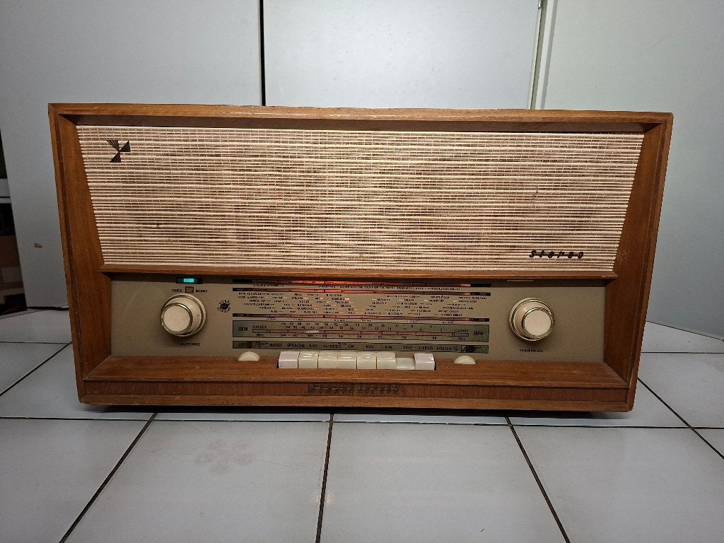 Schitterende Schaublorenz Goldsuper Stereo 40 Buizenradio, Ophalen