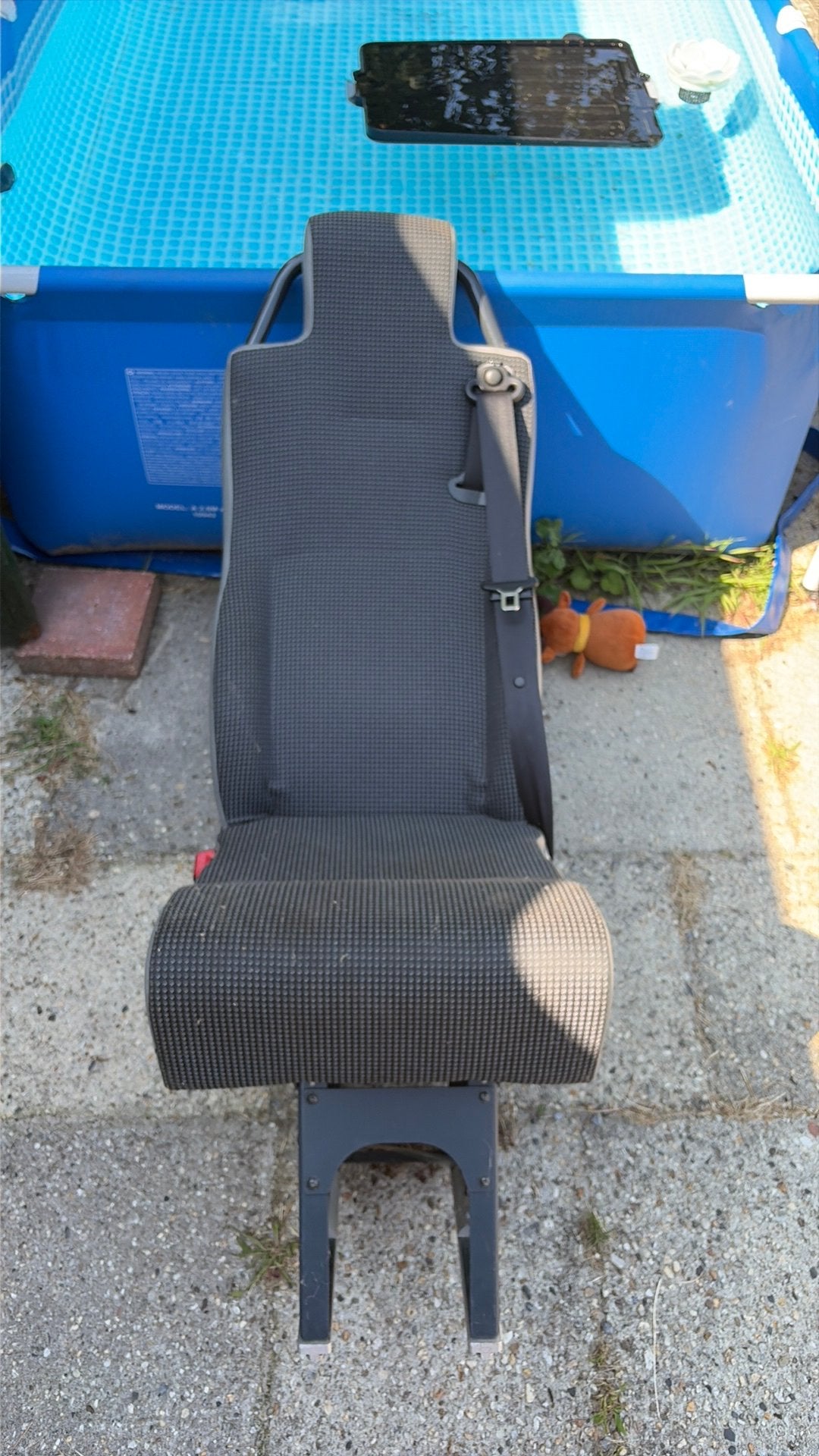 Passagiersstoel voor op rail, Auto-onderdelen, Interieur en Bekleding, Ophalen, Gebruikt