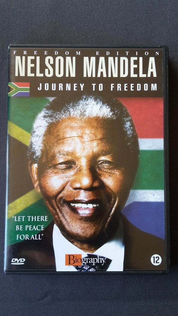 DVD Nelson Mandela - Journey to Freedom, Nederlands, Ophalen of Verzenden, Zo goed als nieuw, Vanaf 12 jaar