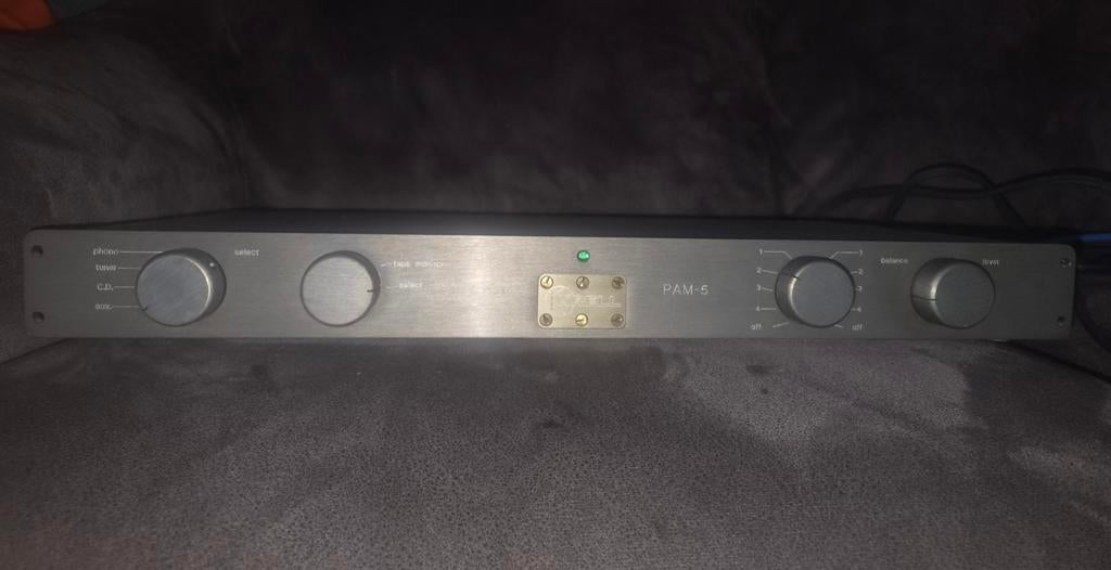 Krell PAM-5 voorversterker, Overige merken, Gebruikt, Ophalen of Verzenden, Minder dan 60 watt
