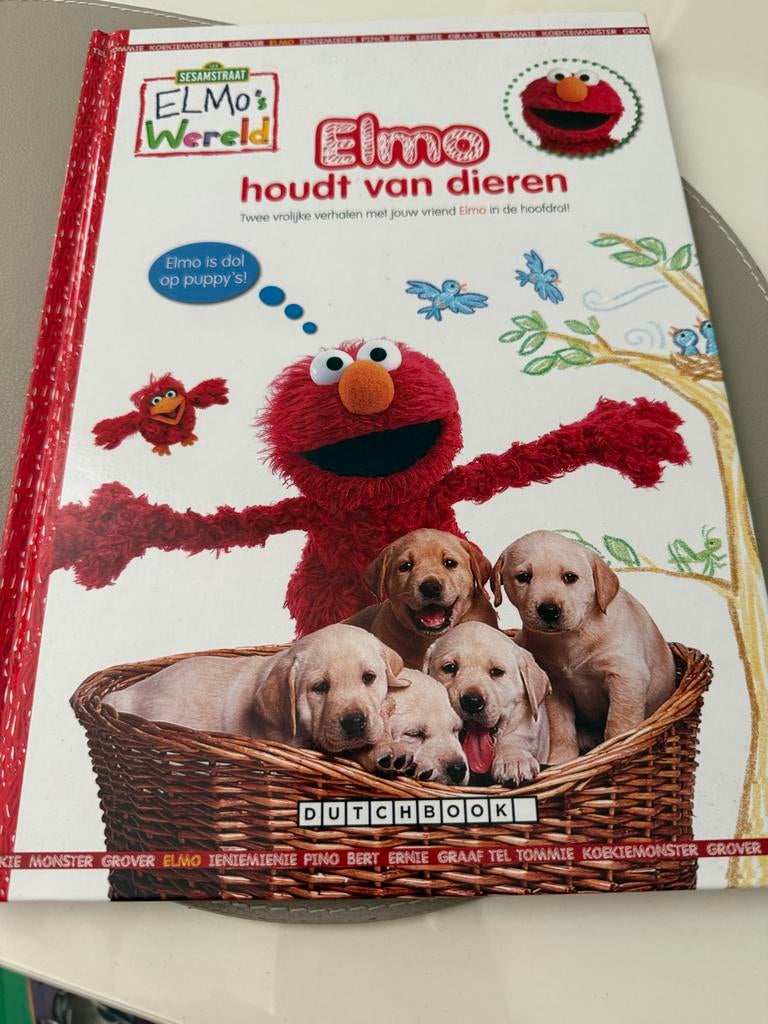 Elmo houdt van dieren, Ophalen of Verzenden, Zo goed als nieuw