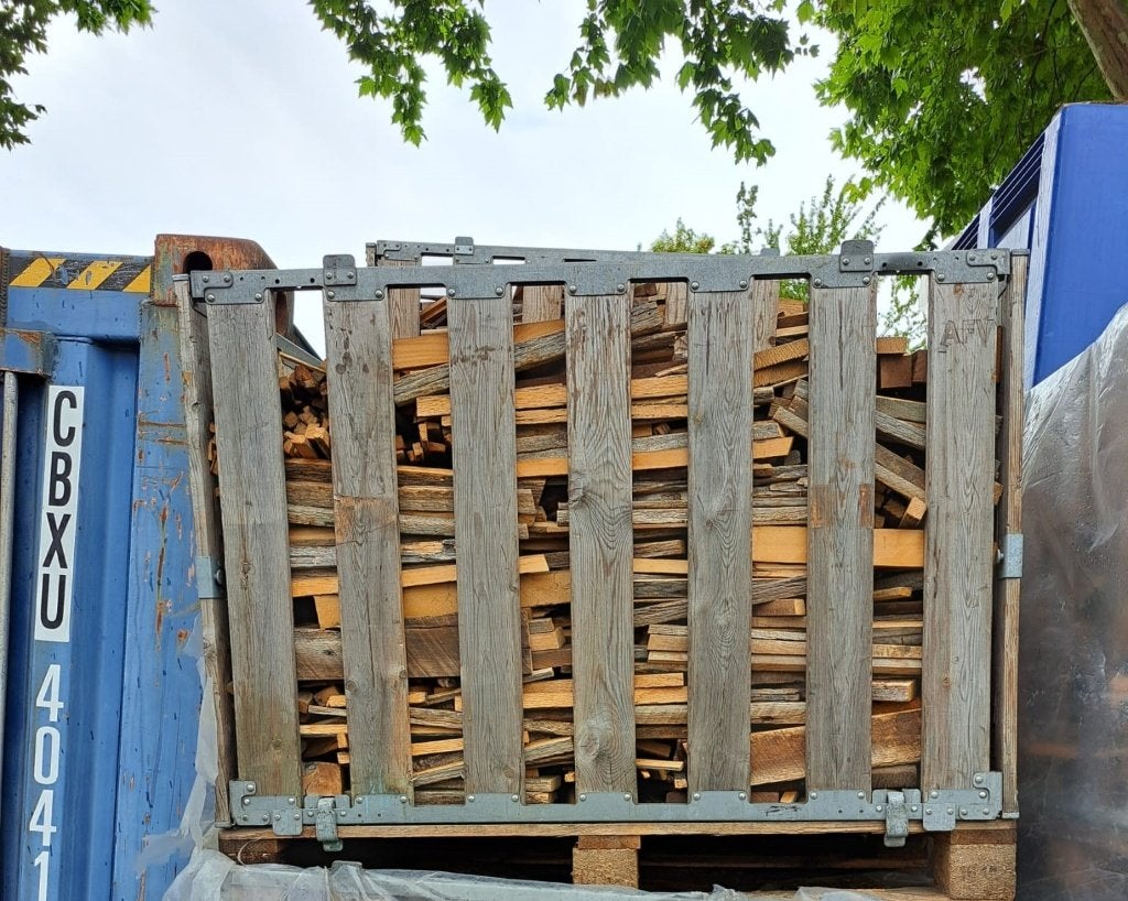 Haardhout - Resthout - Eiken - Hardhout en zachthout, Tuin en Terras, Haardhout, Minder dan 3 m³, Ophalen, Eikenhout, Blokken