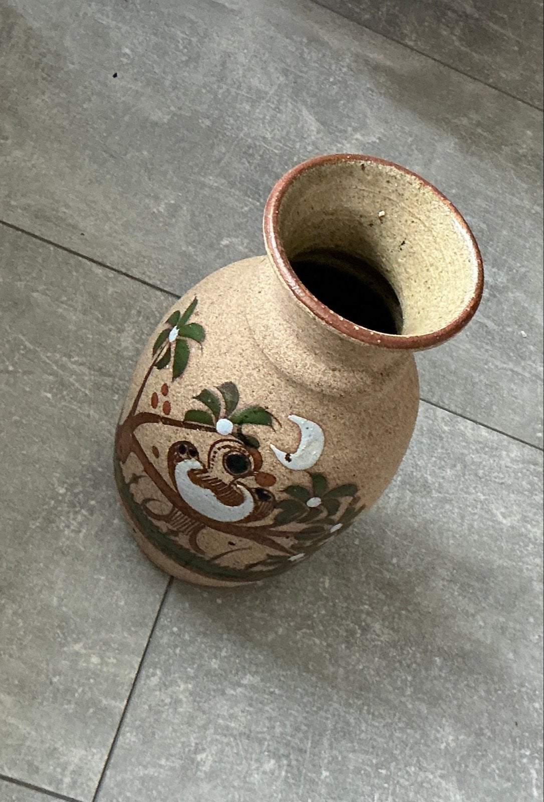 Vintage Mexicaanse Tonala vaas, Ophalen of Verzenden