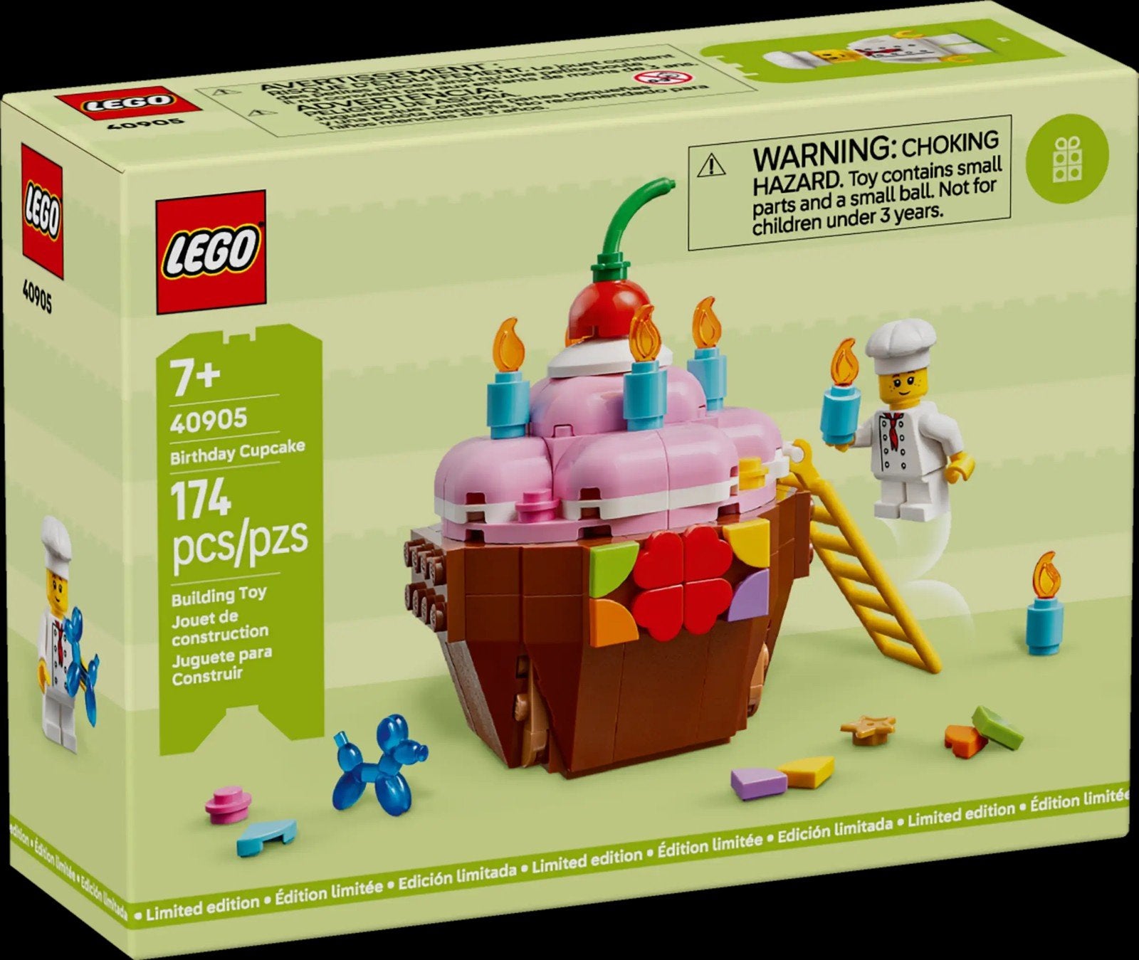 🆕️️lego 40905 birthday cupcake, Ophalen of Verzenden, Nieuw, Ongeopend/sealed