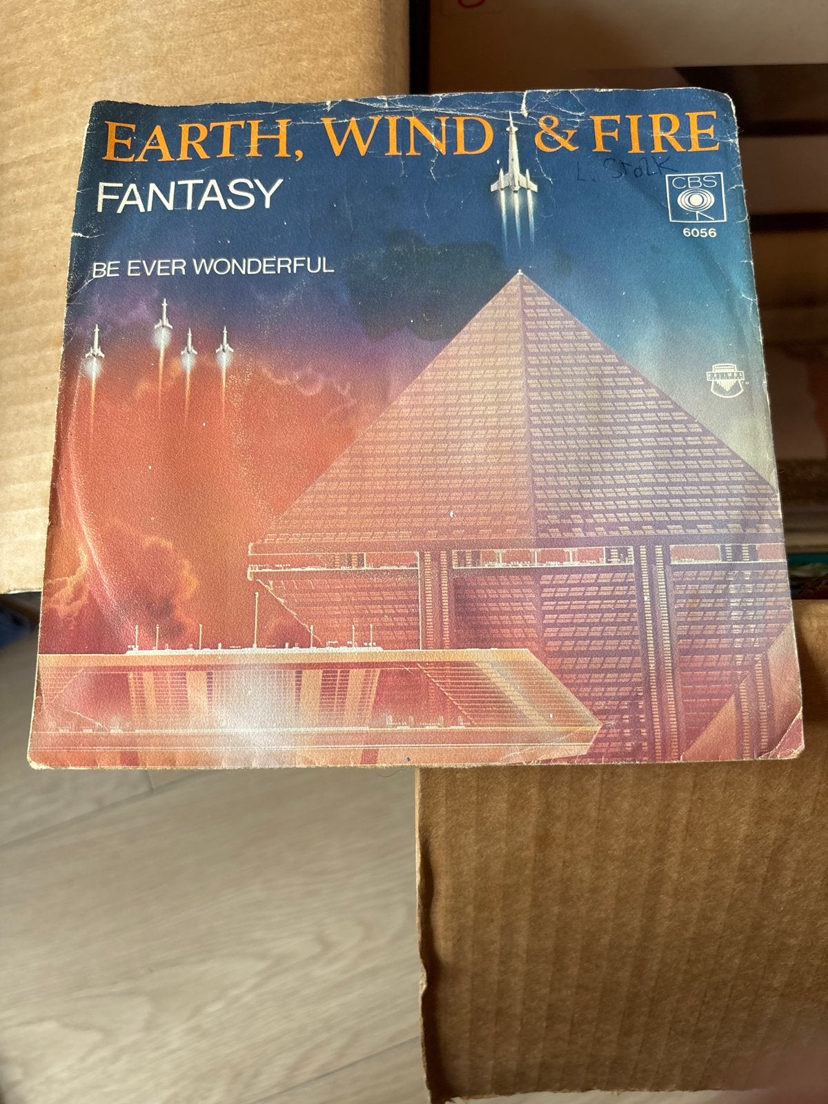Earth, Wind & Fire - Fantasy / Be Ever Wonderful (Single), Gebruikt, 7 inch, Ophalen of Verzenden, EP