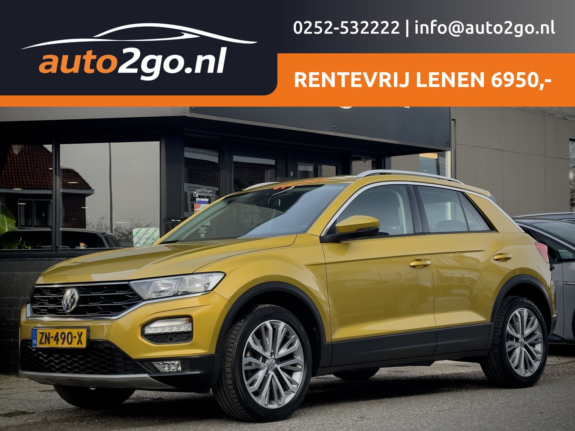 Volkswagen T-Roc 1.0 TSI STYLE NAVI AIRCO APPLE-CARPLAY LED, Auto's, Volkswagen, Voorwielaandrijving, Gebruikt, Euro 6, 3 cilinders