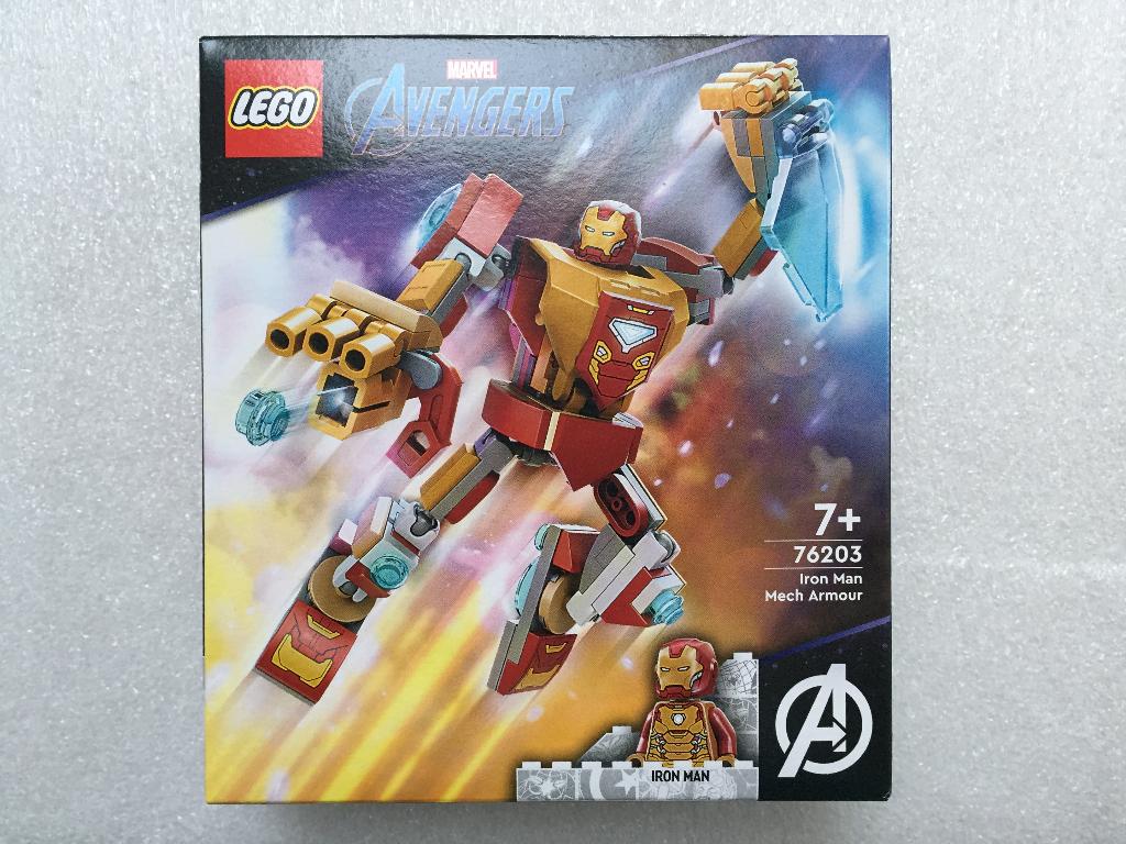 LEGO® Marvel 76203 - Iron Man Mech Armor *Nieuw*, Marvel, Lego, Nieuw, Ophalen of Verzenden