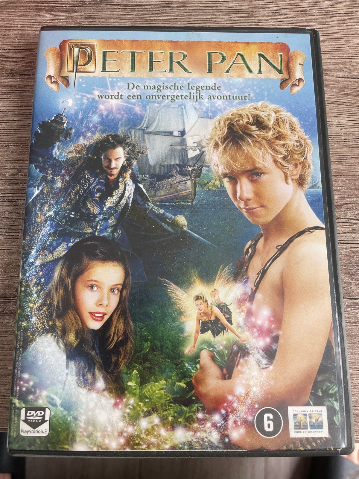 Peter Pan DVD - De Magische Legende, Nederlands, Vanaf 6 jaar, Gebruikt, Bonusmateriaal