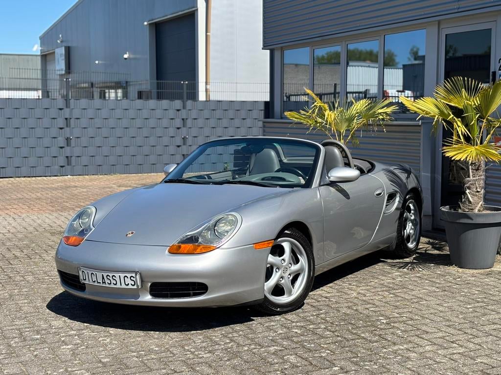 Porsche Boxster 986 2.5 handgeschakeld 1998!!, Achterwielaandrijving, Cabriolet, Leder, Bedrijf