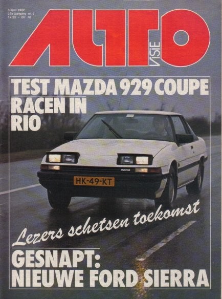 Autovisie 7 1982 : Mazda 929 Coupe - Ford Sierra - VW Polo, Boeken, Ophalen of Verzenden, Gelezen, Algemeen