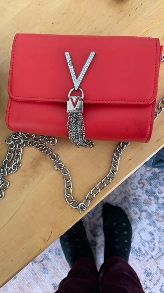 Leuk tasje van valentino, Ophalen of Verzenden, Zo goed als nieuw, Rood