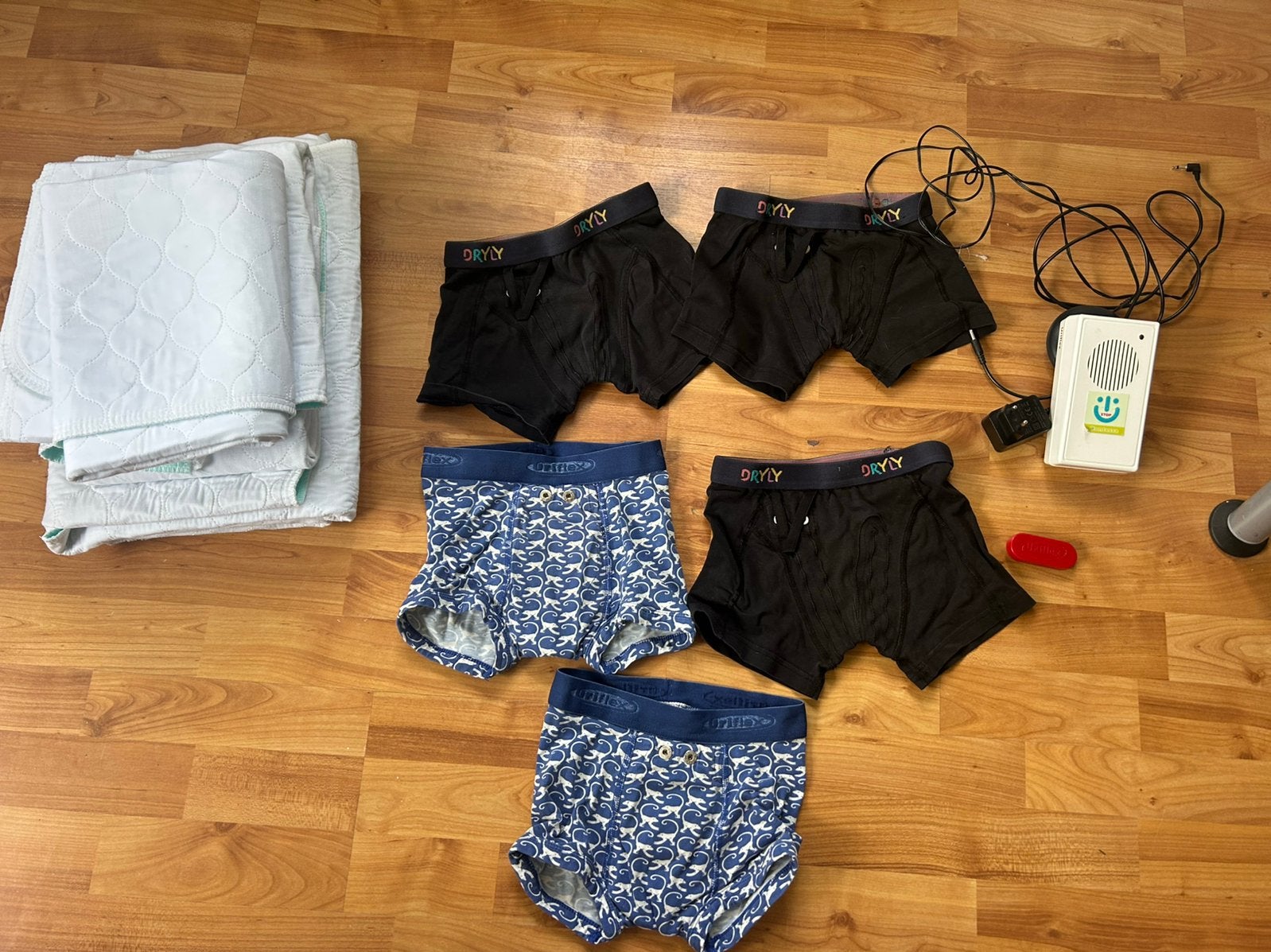 Uriflex plaswekker met toebehoren, Ophalen of Verzenden, Gebruikt