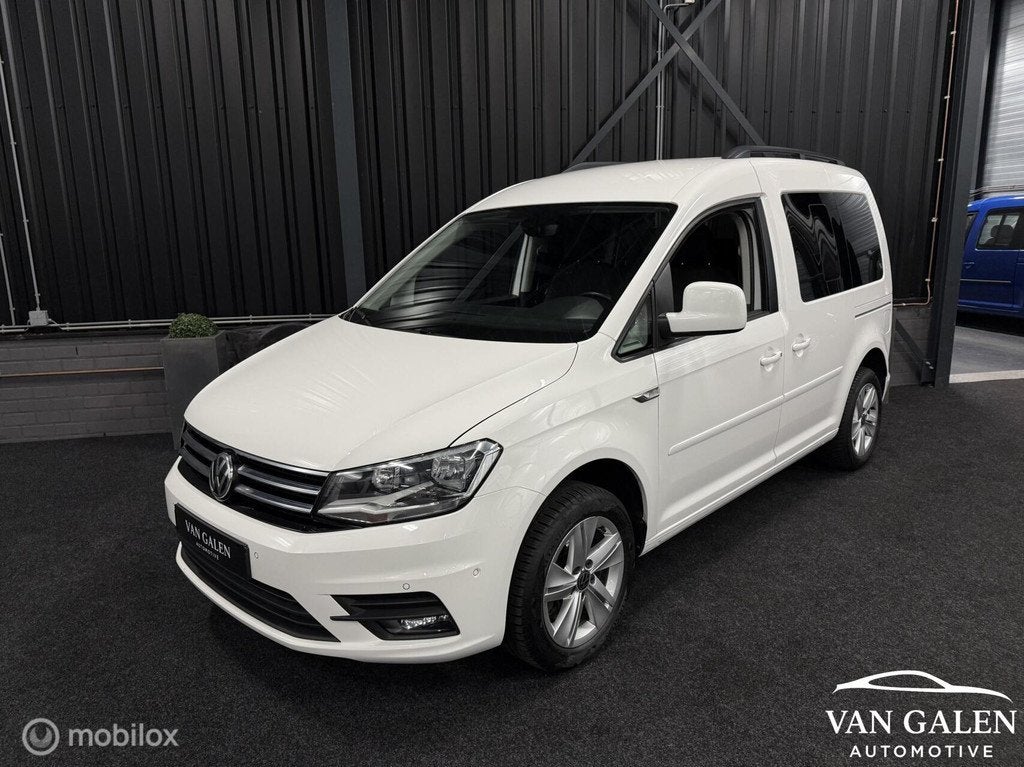 Volkswagen Caddy Combi 1.4 TSI DSG Highline|Vol optie's!, 12 maanden, 125 pk, Gebruikt, Wit