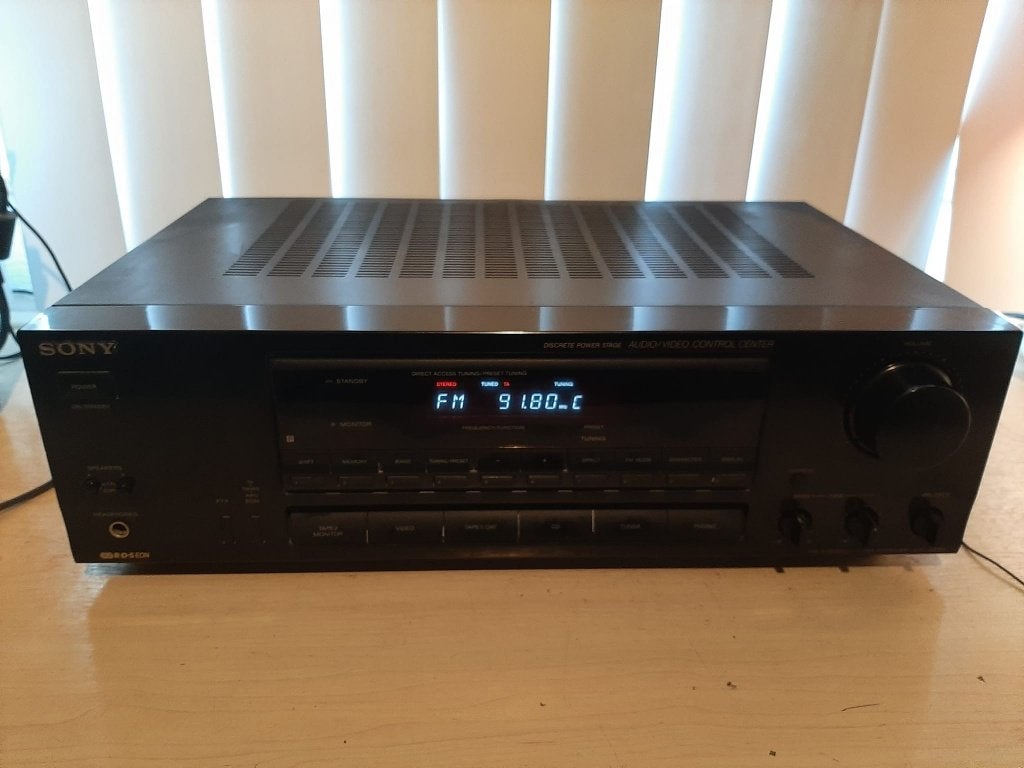 Sony Receiver moet worden nagekeken, Verzenden, Zo goed als nieuw, Sony