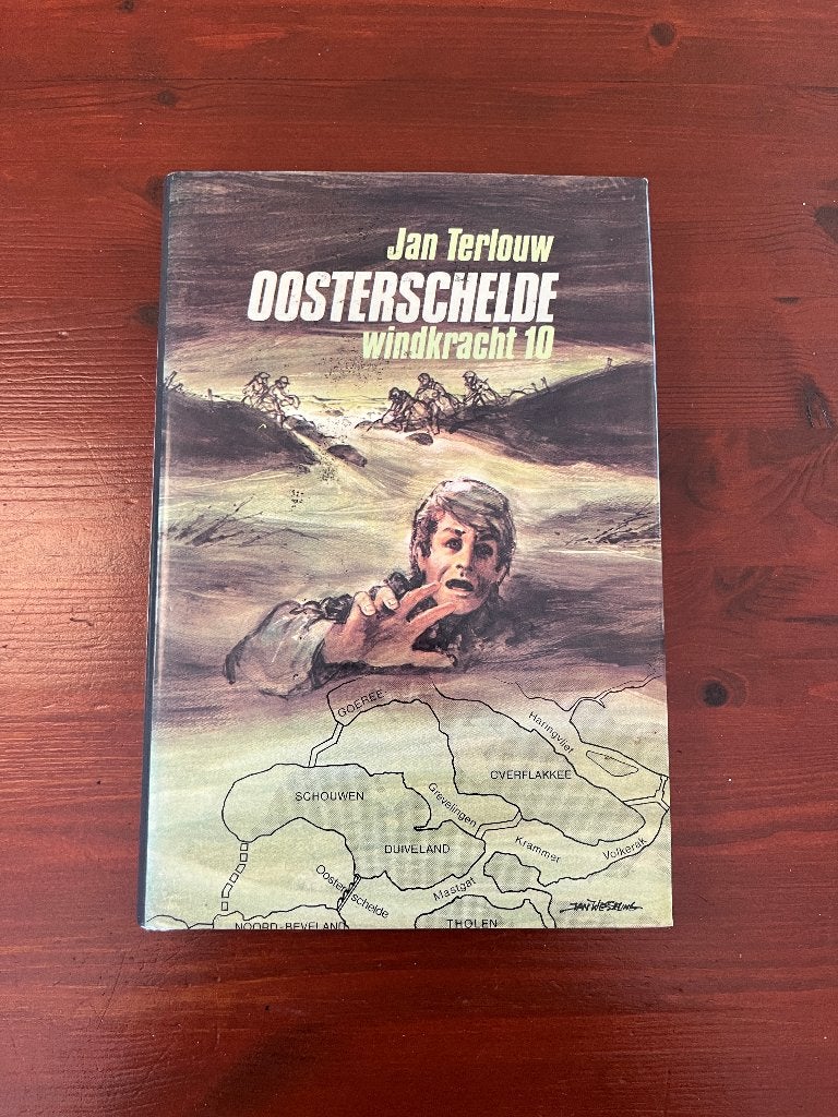 Boek Oosterschelde Windkracht 10 - Jan Terlouw - 1977, Non-fictie, Ophalen of Verzenden, Zo goed als nieuw, Jan Terlouw