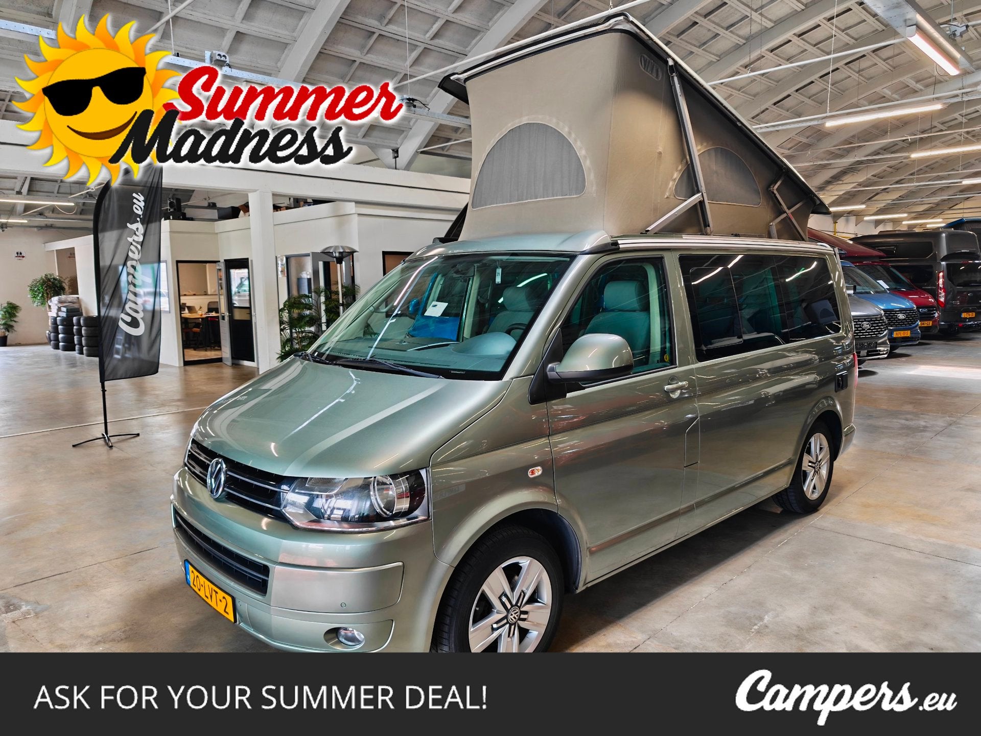 Volkswagen CALIFORNIA 2.0 TDI 140PK DSG COMFORTLINE, Automaat, Buscamper of Camperbus, Volkswagen, Bedrijf