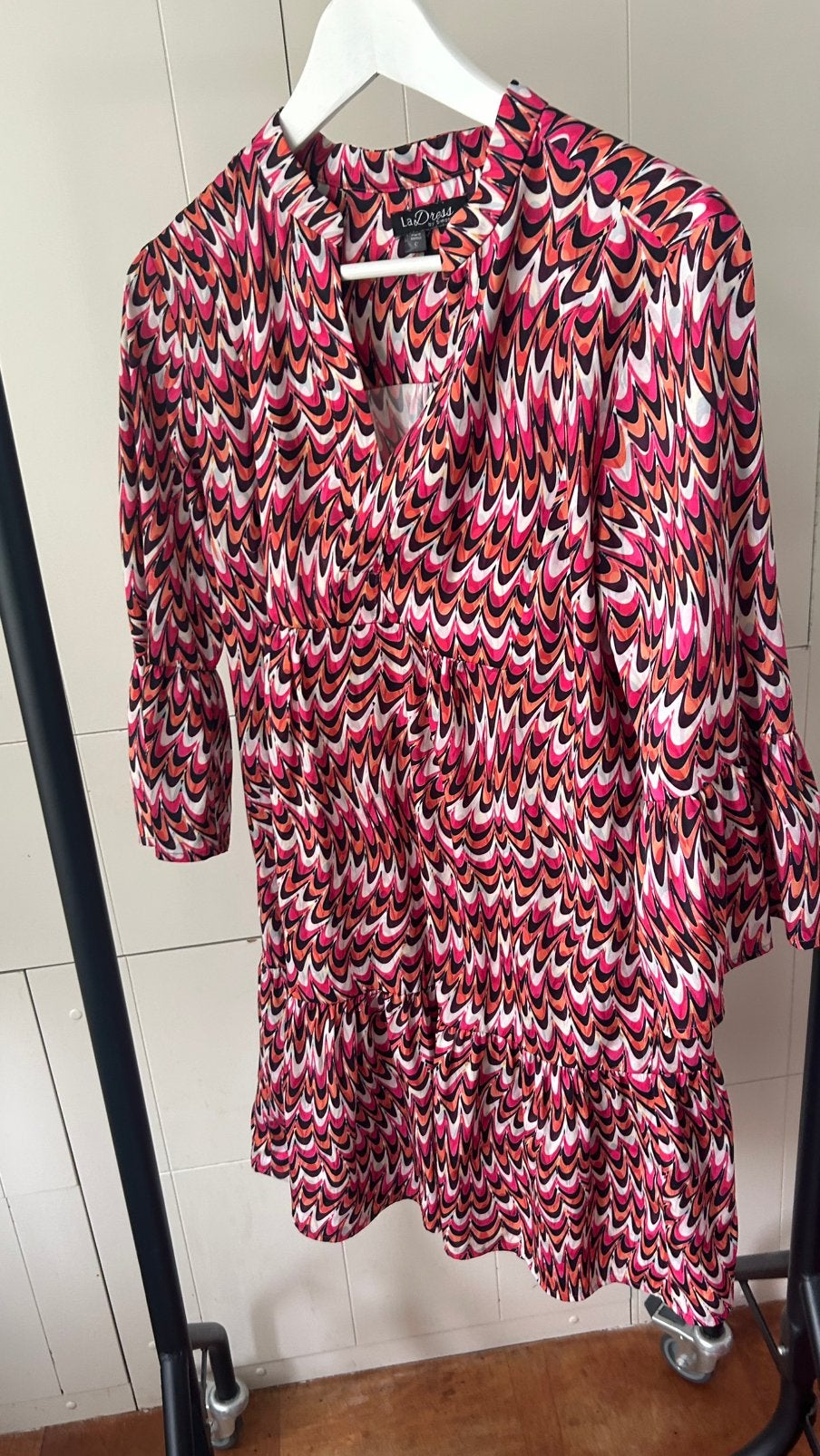 Jurk LaDress maat S, Ophalen of Verzenden, Knielengte, Roze, Maat 36 (S)