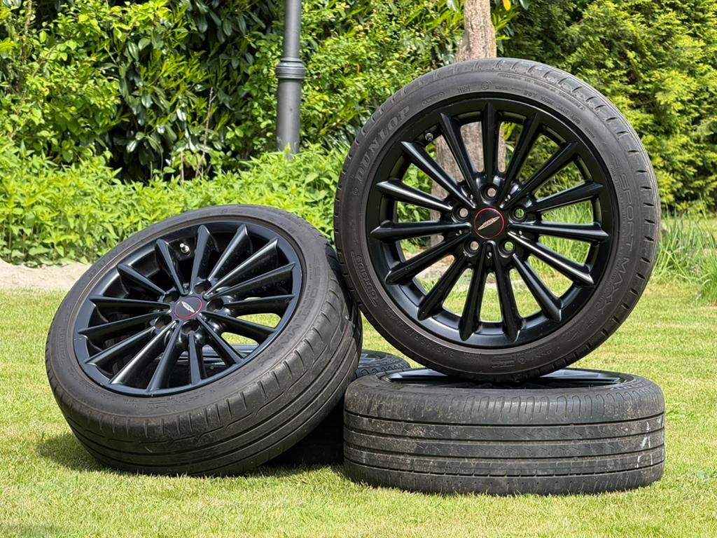17 inch JCW Multi Spoke Style 505 Jet Black MINI velgen F55, Auto-onderdelen, Ophalen, Gebruikt, Velg(en), 17 inch