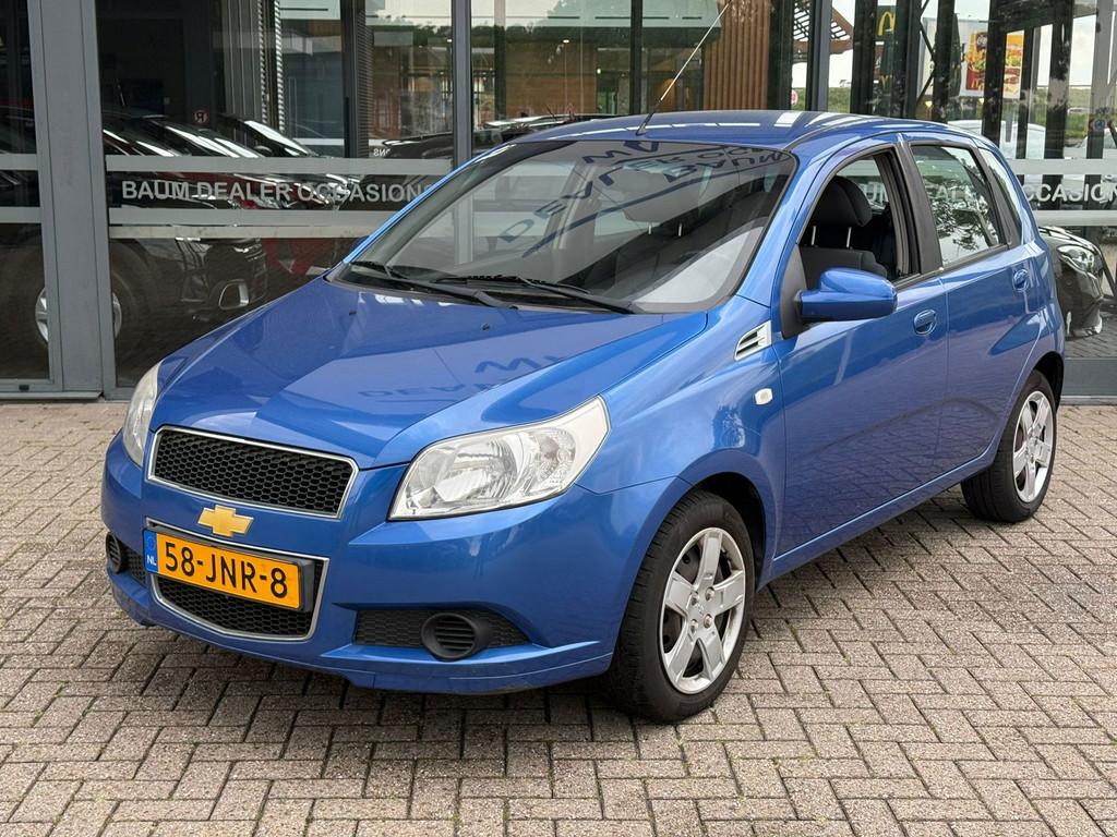 Chevrolet Aveo 1.4 16V LS Automaat Airco, Auto's, 101 pk, Aveo, 4 cilinders, Metallic lak