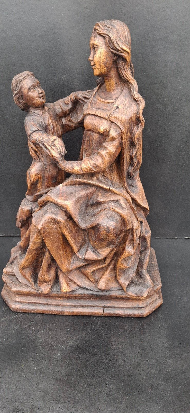 Madonna en kind, Antiek en Kunst, Antiek | Religie, Ophalen of Verzenden