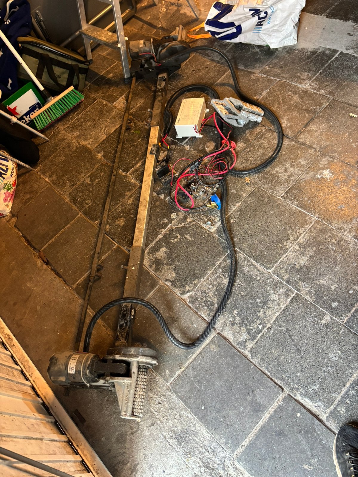Mover, Ophalen, Gebruikt