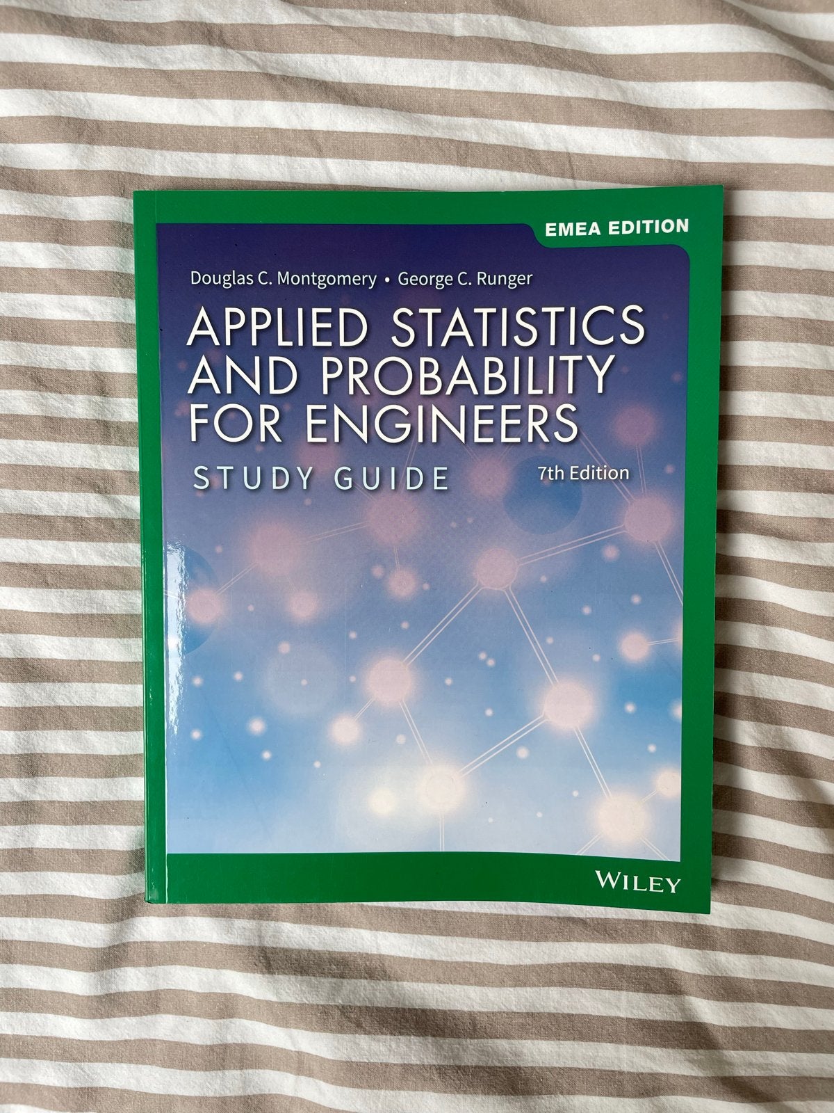 Applied Statistics and Probability for Engineers Study Guide, Ophalen of Verzenden, Beta, Zo goed als nieuw, WO