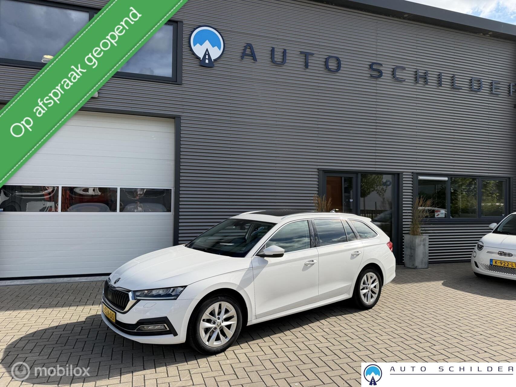 Skoda Octavia Combi 1.0 TSI Style, Navi|El. Panodak|Keyless|, Voorwielaandrijving, Stof, Gebruikt, Wit