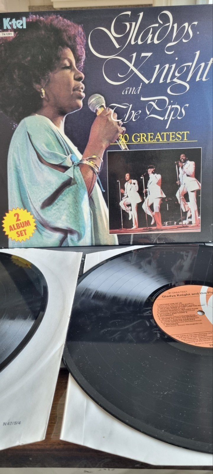 Gladys Knight and the Pips - 30 Greatest (2LP), Ophalen of Verzenden, Gebruikt, R&B