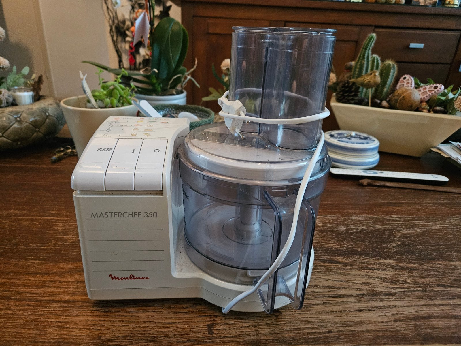 Mooie nog goed functioneerde keukenmachine, Ophalen, Zo goed als nieuw, Kunststof, Beige